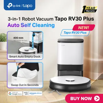 TP-Link Tapo RV30-Plus Robot Vacuum 