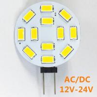 【2023】 upaxjl G4 LED FR4 5730 SMD 12LED Ac/dc 12V ไฟโคมไฟระย้าคริสตัล24V DC G4มารีนแคมเปอร์หลอดไฟ RV