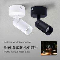 ◑  A beam of light with the black shoot 1 w3w anti-dazzle beams 5 degrees 8 adjustable atmosphere to wash wall