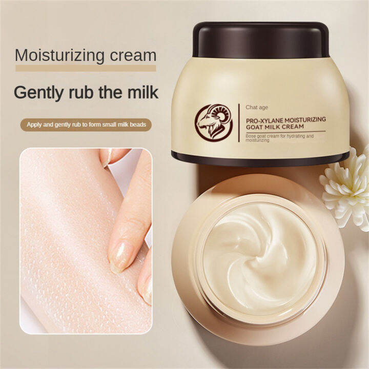 Bilian【Ready Stock】Hydrating Moisturizing Goat Milk Face Cream Improve