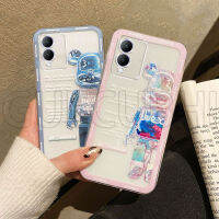 เคสโทรศัพท์Vivo Y17s 2023 สำหรับน่ารักเป็นคู่รูปการ์ตูนหมีรุนแรงปกป้องกล้องอย่างเต็มที่นิ่มยางใสเคส Vivo Y17s 2023 เคสโทรศัพท์