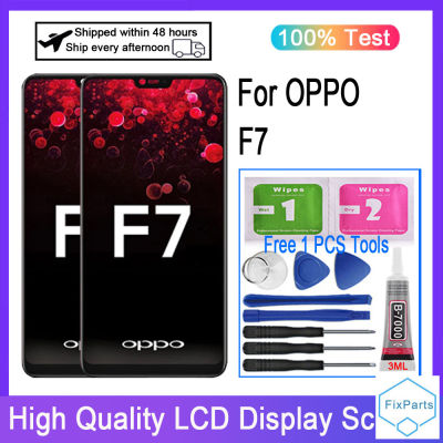 ต้นฉบับสำหรับ OPPO F7 CPH1819จอแสดงผล LCD Touch Screen Digitizer เปลี่ยน