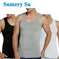 Tank Tops Men Fitness Modal Full Stretch Solid Vest Male Cool Summer Casual Sleeveless Slim Sports Gym Undershirt 3 Colors