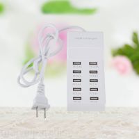 10 Ports USB Charger Phone Tablet USB Device Travel Desktop Charger Hub Power Supply US Plug marvelparadise