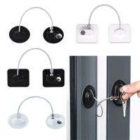 ❃❦ 1 Pc Child Safety Lock Cabinet Fridge Door Lock Stainless Steel Cable Protection Kids Baby Home Window Lock Strong Fix