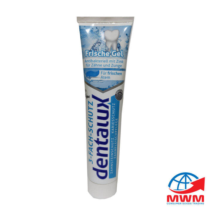 DENTALUX TOOTHPASTE IMPORTED DENTALUX TRIPLE PROTECTION FRESH GEL FOR