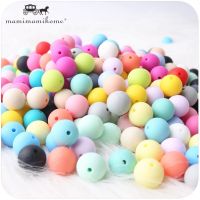 【Ready Stock】Baby Care Accessories 20mm 50pc Chewing Silicone Beads Teether DIY Jewelry Sensory Toys Nursing Bracelet
