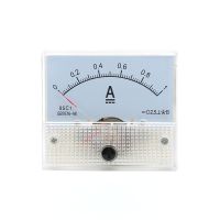 【☸2023 New☸】 dianlan09 Dc Analog แผงมิเตอร์ไฟฟ้า1a 2a 3a 5a 10a 20a 30a มาตรวัดแอมป์ Current Ammeters 85c1