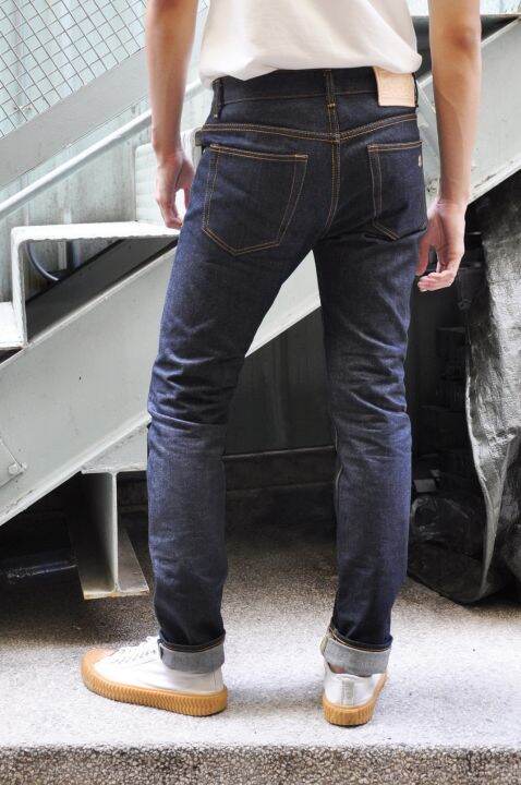 simple-amp-raw-กางเกงยีนส์-sk839-devil-selvage-15oz