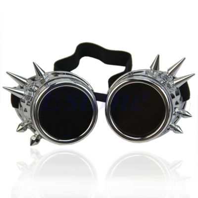 Victorian Gothic Cosplay Rivet Steampunk Goggles Welding Punk Glasses 2020 New Fashion Arrival Men Women