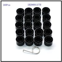 1K0601173 17mm 20-piece/set Anti-theft bike center Mother Covers caps Lug bolt Fit for Jetta golf MK5 Passat B6 Touran Polo Nails  Screws Fasteners