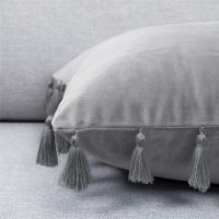 【CW】 Super Soft Pillowcases With Tassel Decoration Cushion Covers Sofa Bed Car Throw Pillows