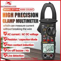 [Arrive 1-3 Days]ST180 4000 Counts Digital Current Clamp Meter AC Ohm NCV Multimeter Tester