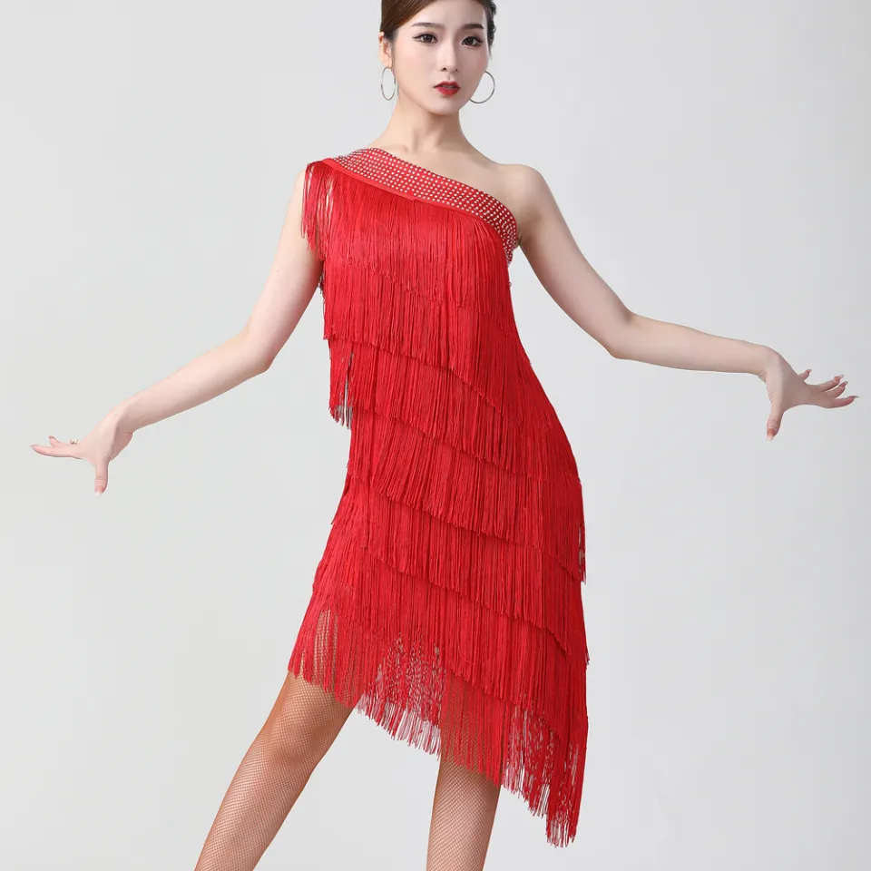 One shoulder best sale flapper dress