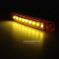 10x 9LED Bus Truck Trailer Truck 24V Amber LED Lights Side Marker Light Waterproof LED Light Tail Indicator Parking Light