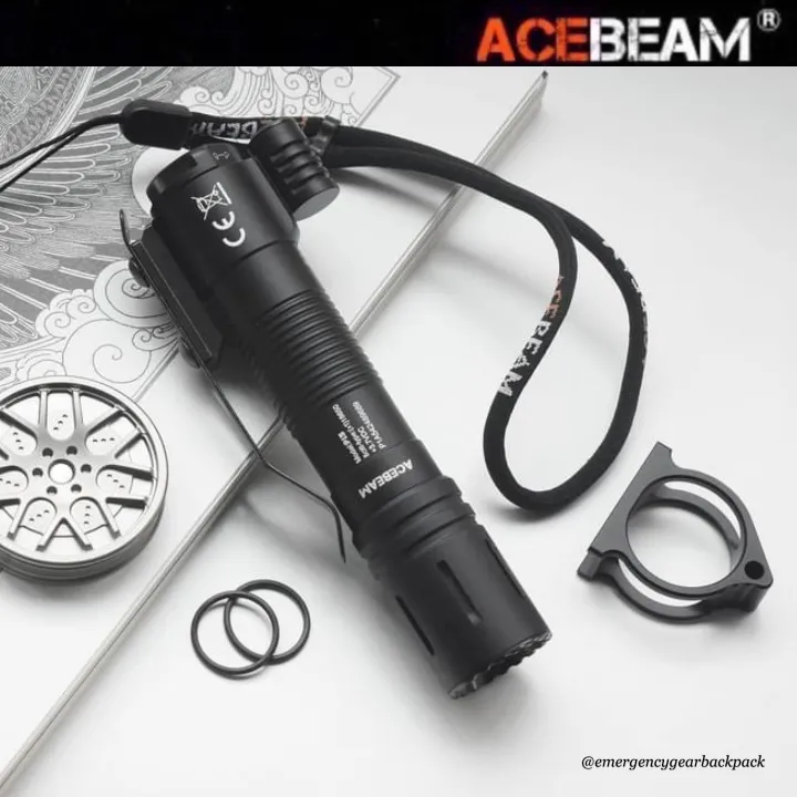 ACEBEAM P15 1700LMS 330M EDC Tactical Flashlight | Lazada.co.th