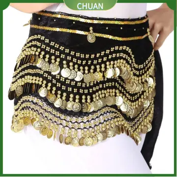 Cheap For Thailand/India/Arab Tassels Show Costumes Dancer Skirt Belly  Dance Belt Waist Chain Hip Scarf