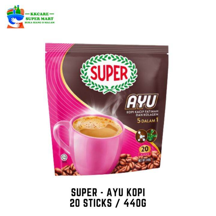 Super - Ayu Kopi Kacip Fatimah Dan Kolagen (20 Sticks / 440g) | Lazada