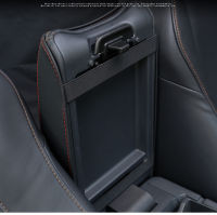 For Mitsubishi Eclipse Cross 2018 armrest box protection PU leather cover interior decoration accessories car-styling