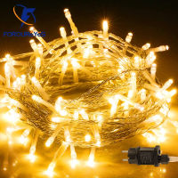 Led Fairy Lights Christmas 10M20M50M100M 8 Modes 24V-36V Holiday String Lights for Wedding Party Garland Decoration