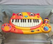HÀNG CŨ 90% Đàn đồ chơi organ Mèo con B.Toys - Meowsic Toy Piano