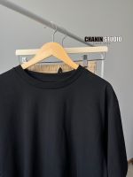 เสื้อยืด Oversize &amp;lt;สีดำ BLACK&amp;gt; ผลิตจากผ้า Cotton 100%