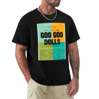 Goo Goo Dolls World Tour 2022 T-Shirts Man Cute Tops Mens T Shirts