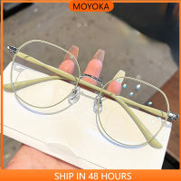 MOYOKA Anti-radiation Eyeglasses Frame  Large Frame Ultra-light Eyeglass  Anti-blue Glasses for Wome/men