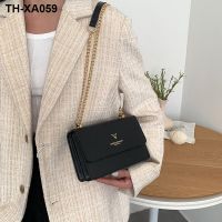 Bag female new 2023 han edition single shoulder bag is contracted fashion design inclined shoulder bag handbag chain ins small package