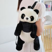 35/45CM Lovely Panda Plush Backpack Cute Stuffed Animal Shoulder Bag Toys For Children Girls Birthday Gifts