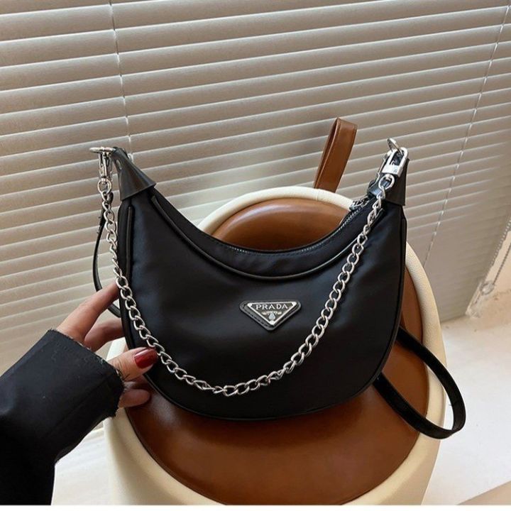 100% original Prada women's handbag, Cross Body&Shoulder Bags