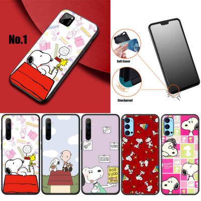 15GV Cartoon Snoopy Charlie อ่อนนุ่ม High Quality ซิลิโคน TPU Phone เคสโทรศัพท์ ปก หรับ Realme XT X2 A5 2 3 5 5S 5i 6 6i 7 7i 8 8S 8i 9 9i Pro Plus X Lite