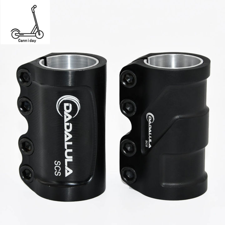 canniday-scs-stunt-scooter-clamp-aluminum-black-hic-kick-scooter-parts-replacement-handlebar-accessories-for-scooter