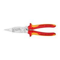 Knipex คีมปากรวมสำหรับงานติดตั้งไฟฟ้า 8 นิ้ว 6 in 1 ( กันไฟ1000V ) รุ่น 1396200 Made in Germany