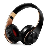 HIFI Stereo Earphones Bluetooth Headphone Music Headset FM and Support SD Card with Mic for Mobile XiaoMi Sumsamg Tablet