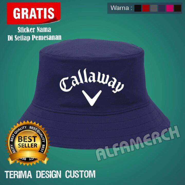 หมวกบักเก็ต-ลาย-callaway-golf-calaway-แบบเรียบง่าย-สําหรับผู้ชาย-และผู้หญิง