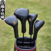 Crocodile skin pattern general-purpose small chicken leg No. 1 wooden pole cover golf club cover head cover protective cap cover new J.LINDEBERG DESCENTE PEARLY GATES ANEW FootJoyˉ MALBON Uniqlo