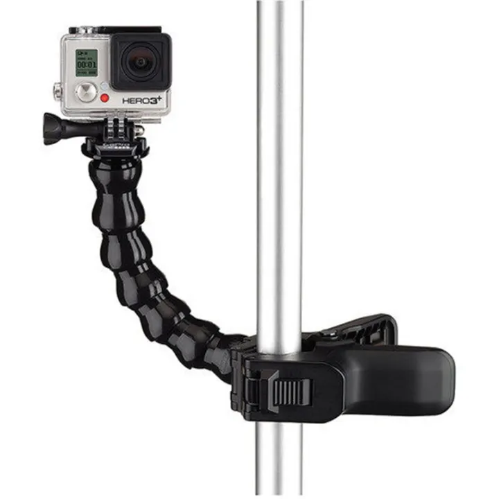 ขาตั้งกล้องขาเดียวที่ยืดหยุ่น20ซม-พร้อมที่หนีบสำหรับกล้อง-xiaoyi-gopro-sjcam-คอห่านไม้เซลฟี่ขนาดเล็กสำหรับโทรศัพท์-iphone-xiaomi-แอนดรอยด์