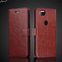 case for Google Pixel 2 card holder cover case Pu leather Flip Cover Retro wallet phone bag fitted case business