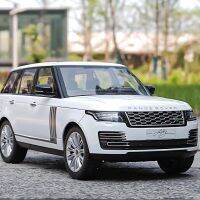 1:18 Range Rover 50th ครบรอบล้อแม็กรถยนต์รุ่นเสียงและแสงจำลองรถตกแต่งคอลเลกชันเด็กเด็กของเล่น Gift888