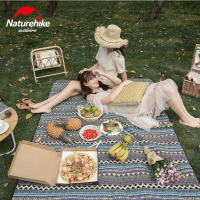 Naturehike Picnic Blanket  เสื่อปิกนิก ทอลาย หนา นุ่ม สามารถใช้งานได้ 4-6 คน