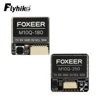 Foxeer M10Q-120/180/250 M10โมดูลจีพีเอสสองโปรโตคอลในตัวเสาอากาศเซรามิคเข็มทิศ QMC5883สำหรับเครื่องบิน RC FPV ระยะยาว