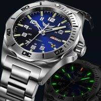 hot【DT】 YELANG T100 Men Mechanical Movement Jewels Rotated Diver 100m V1019