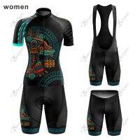 2022 NEW Mexico style Women Cycling Jerseys Sets MTB Cycling Clothing Breathable PRO Mountian Bicycle Clothes Bike Wear BOUYGUES