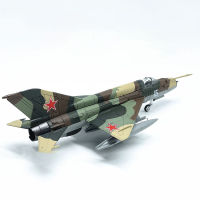 Wltk MIG-21 Die-Casting 1:72 Scale อดีตโซเวียต Air Force MIG-21 Fighter เครื่องบินคอลเลกชันจอแสดงผลของเล่นเครื่องบินของขวัญ