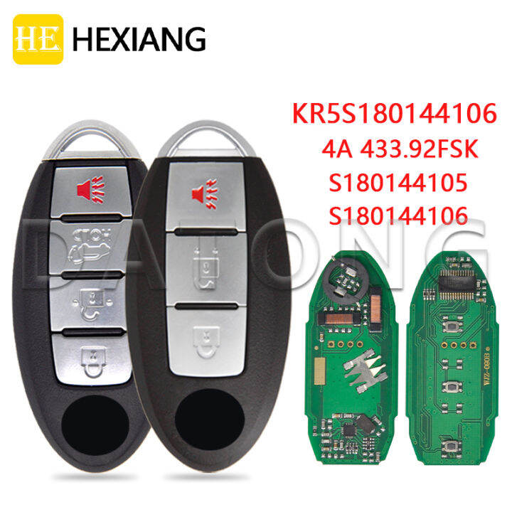 he-xiang-รีโมทคอนลรถสำหรับ-nisan-x-trail-rogue-2014-2015-2016-433-92mhz-ชิป4a-kr5s180144106เปลี่ยนสมาร์ทการ์ด