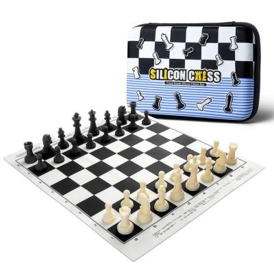 Travel Chess Set Portable Chess Board Game Sets ChessBoard Sets for Adults &amp; Kids Chess Boards Set with Game Storage Bag for Pieces method