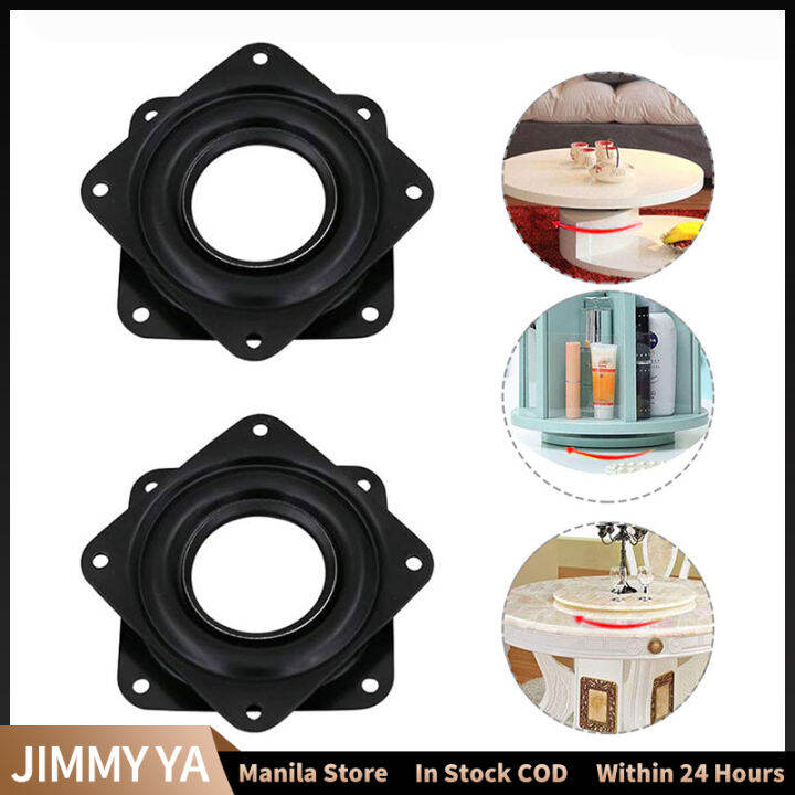 4 Inch Square 360 Degree Rotating Bearing Base Lazy Susan Bearing