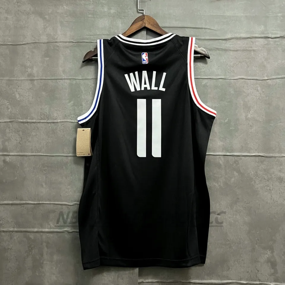 WALL#11 Los Angeles Clippers Black NBA Jersey - Kitsociety