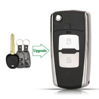 jingyuqin Modified Car Key Shell Case For Hyundai Santa Fe Tucson Verna Aceent Avante For Kia Sportage Spectra Rio Morning 2BNT